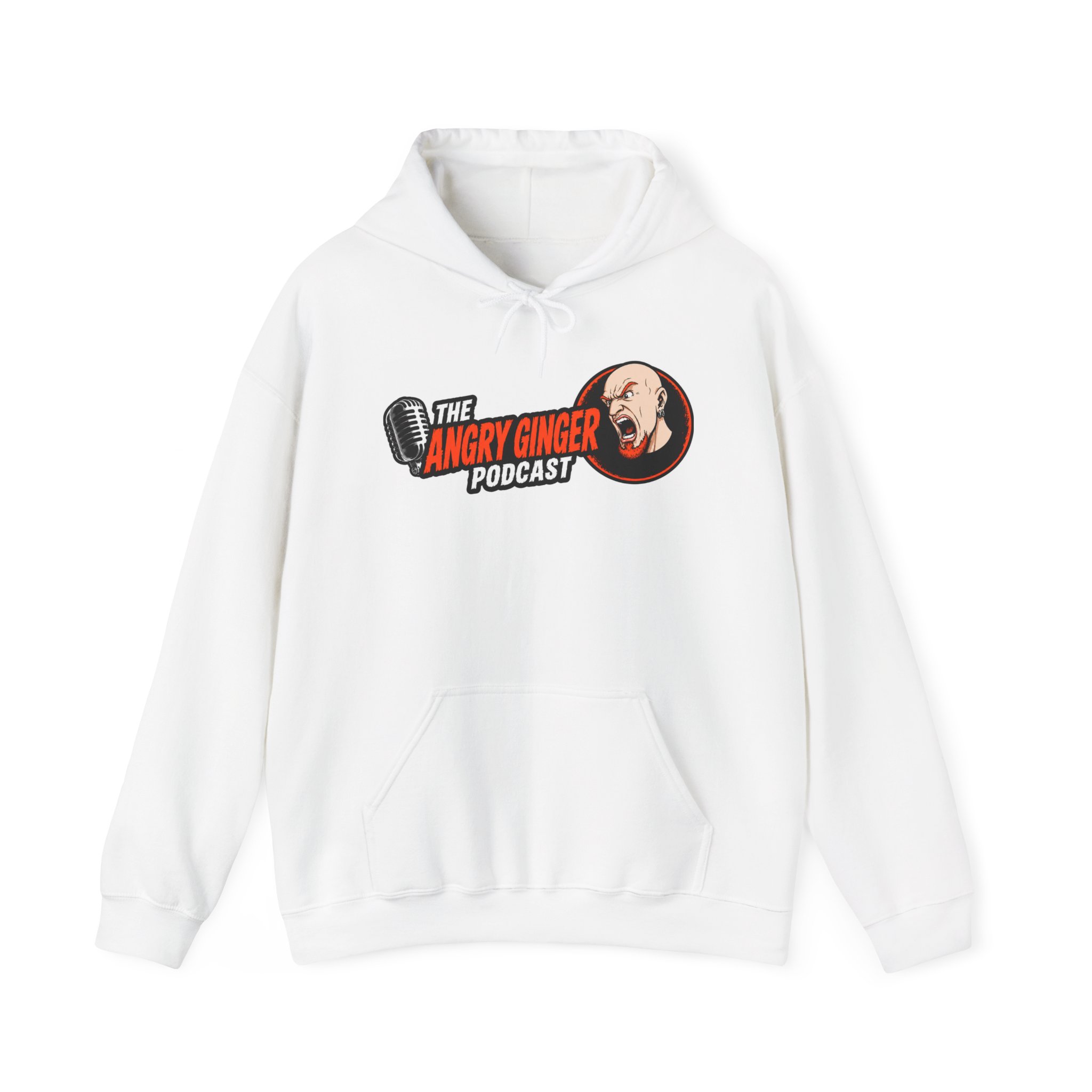 The Angry Ginger Podcast Hoodie | Fuelled by Whiskey and Bad Decisions